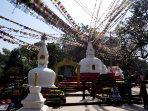 Swayambhu et Durbar Square