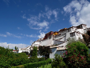 Le potala et Jokhang Monastery